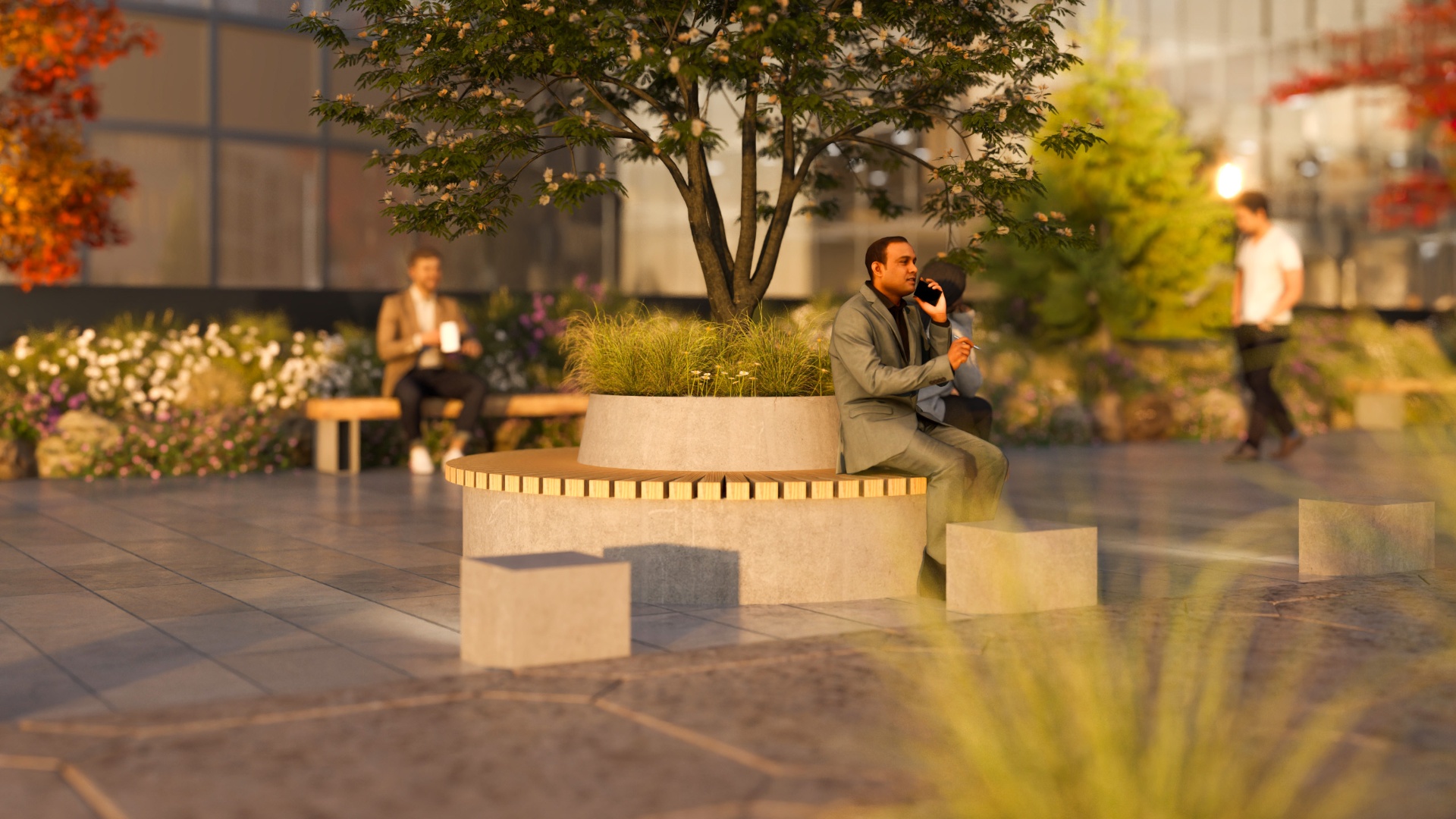 Plaza Garden